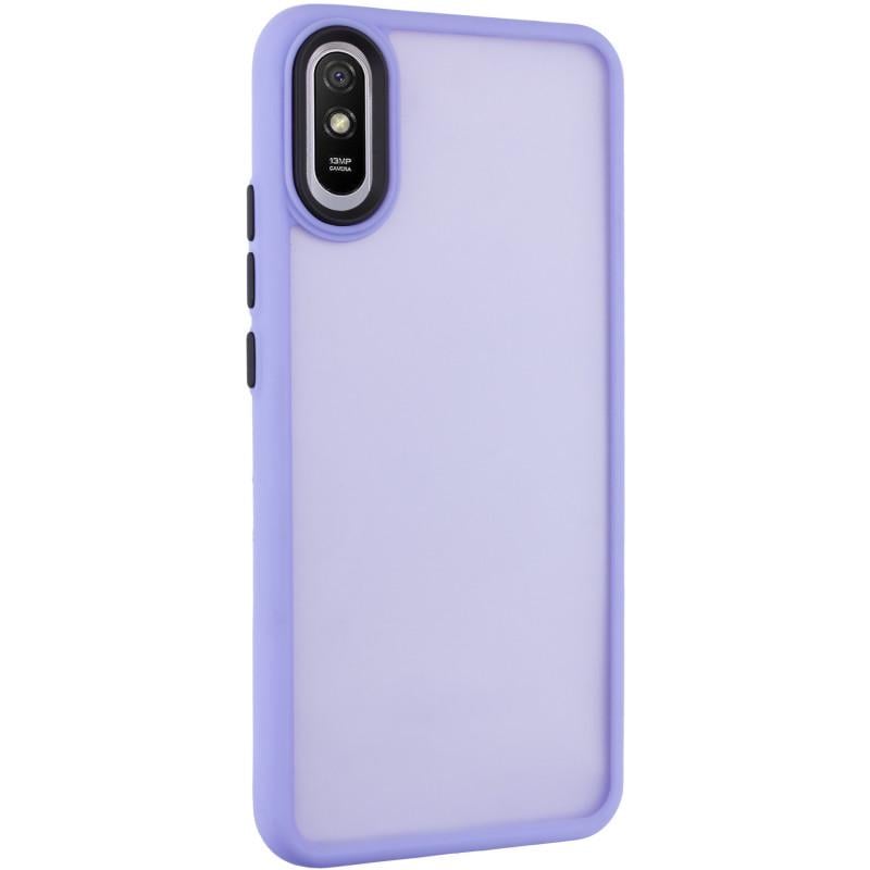 Чехол TPU+PC Lyon Frosted для Xiaomi Redmi 9A Purple