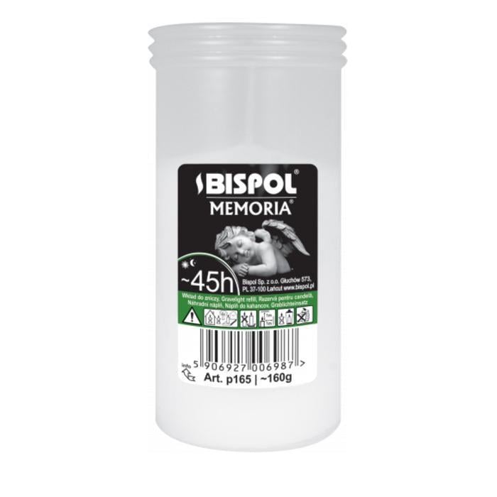 Свеча парафиновая Bispol 45 часов 20 шт. Свеча парафиновая Bispol 45 часов 20 шт.