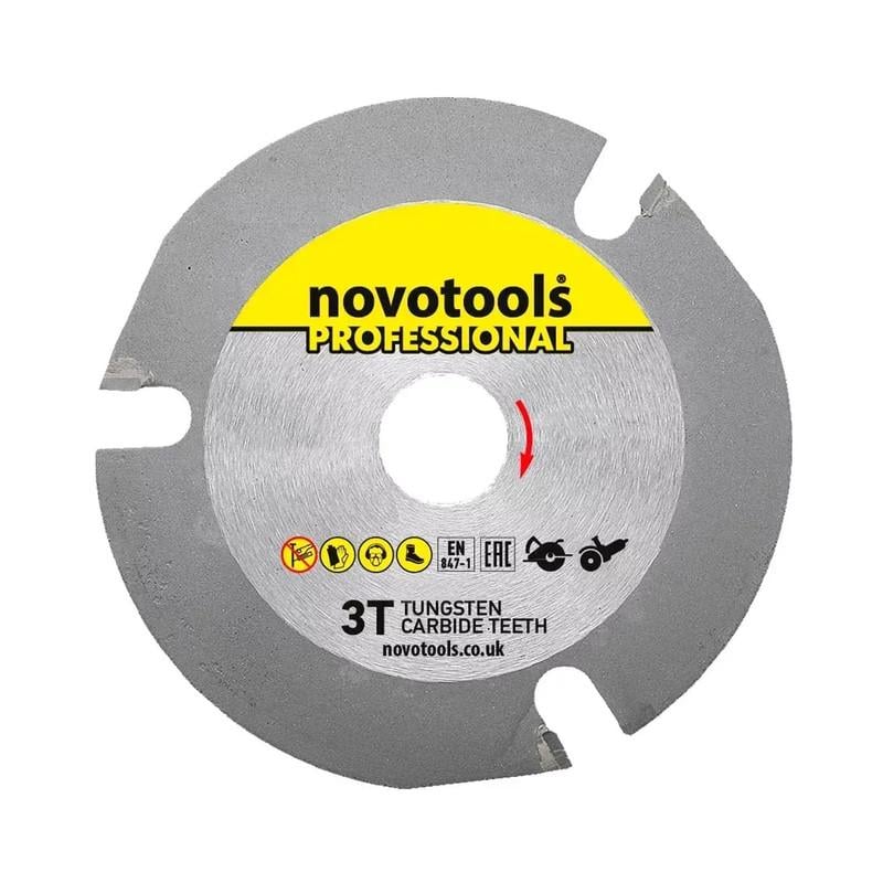 Диск отрезной NovoTools NTPSB1253T 125x3,8x22,2 мм по дереву для КШМ (INKRUM00Y1250000NT)