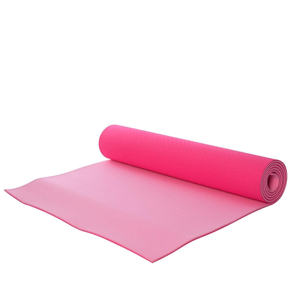 Коврик для фитнеса и йоги TPE-6PP TPE/TC 6 мм (2013786364) - фото 1