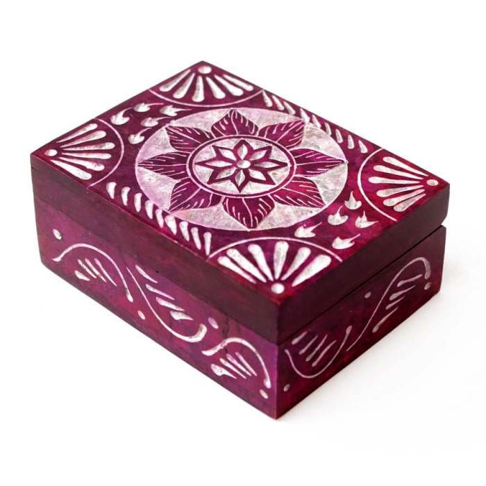 Скринька для біжутерії Мандала кам'яна (9170381)