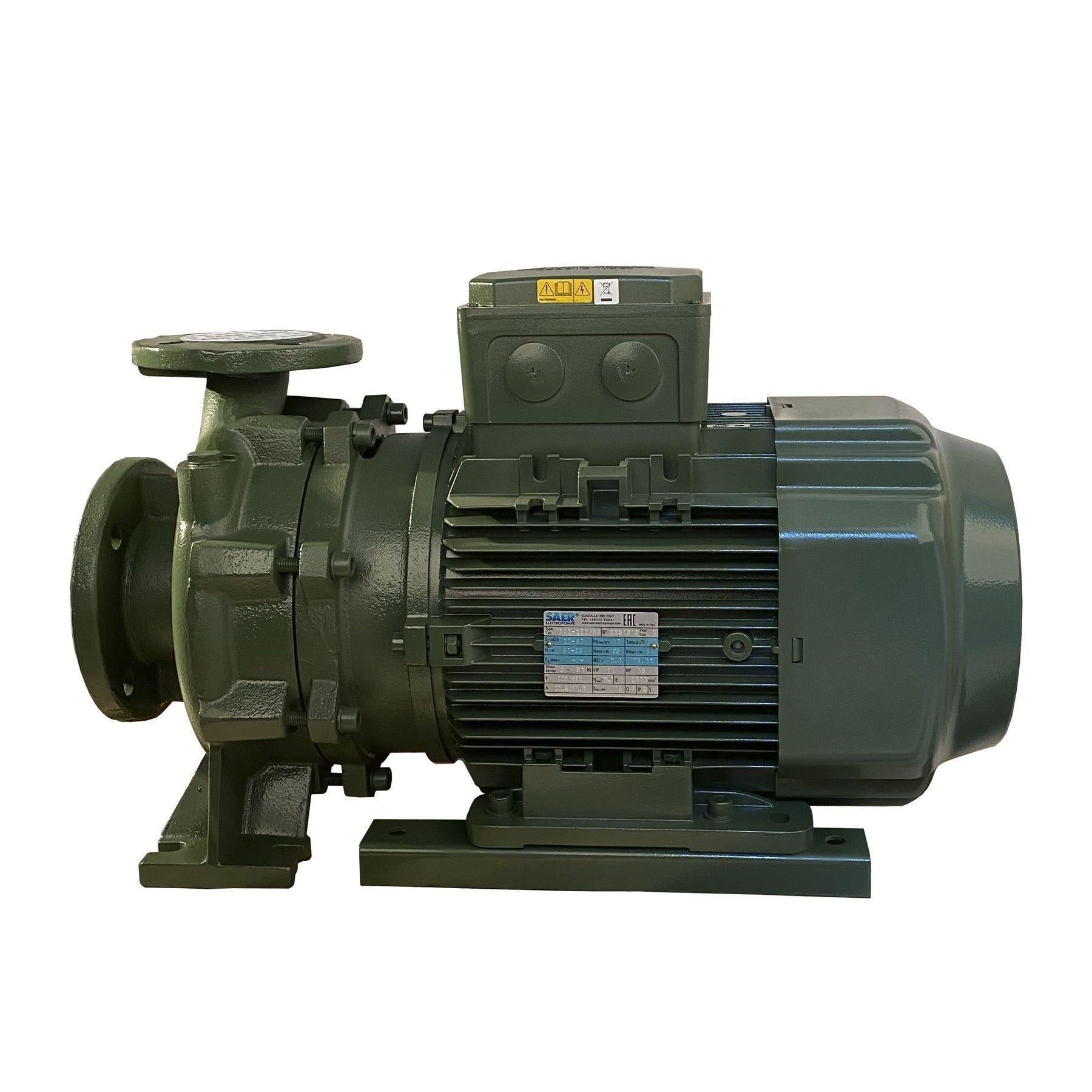 Поверхностный насос моноблочный SAER Elettropompe IR 40-200NA 11,0 кВт 60 м3/ч 61 м (GSR-000019009)