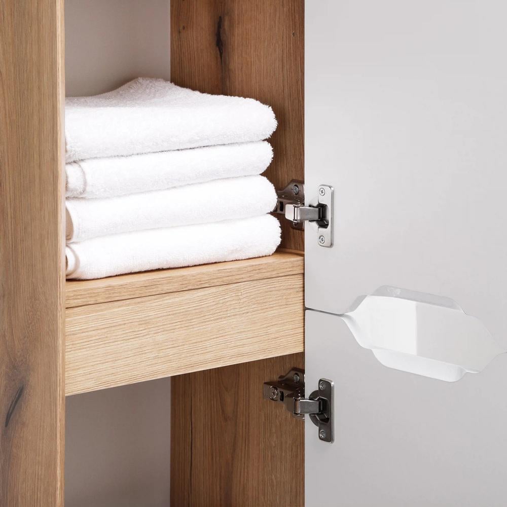 Пенал подвесной MVK Vostok Mirri 35 эмаль правый 350х300х1700 мм Белый матовый (mrp135wh) - фото 8 Пенал подвесной MVK Vostok Mirri 35 эмаль правый 350х300х1700 мм Белый матовый (mrp135wh) - фото 8