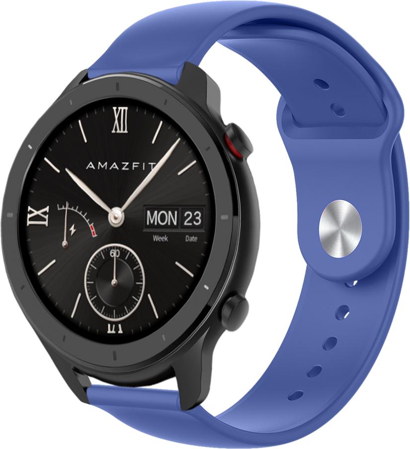 Ремешок Base для Amazfit GTR 42 мм Dark Blue (18852) - фото 1