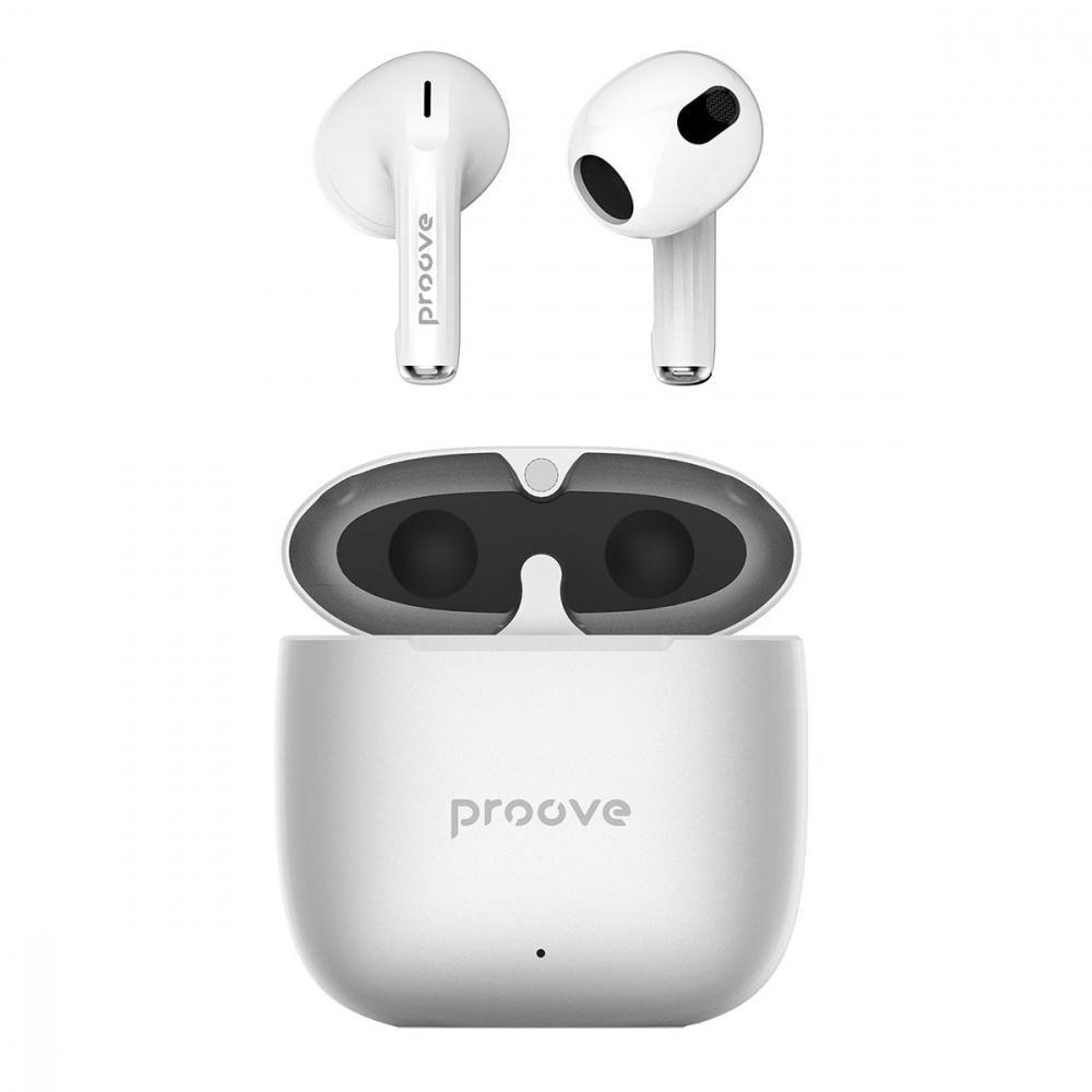 Наушники беспроводные Proove Cold Sound 2 TWS Серебряно-белый (55756 silver/white)