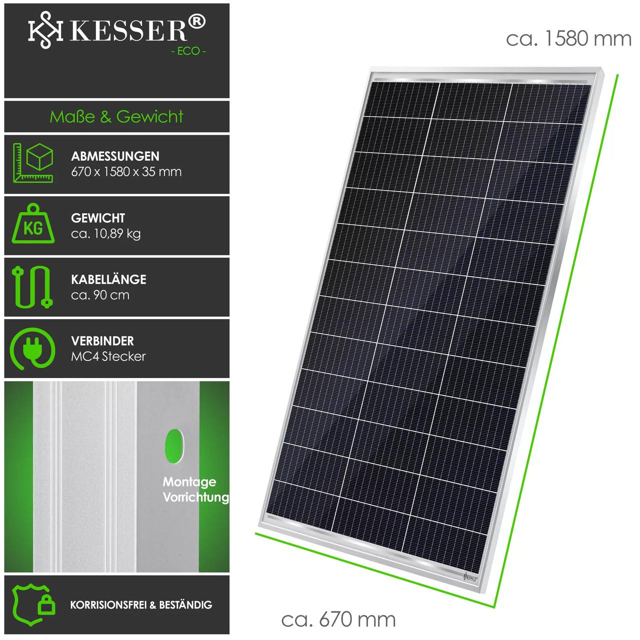 Сонячна панель фотоелектрична KESSER 180 Вт - фото 4 Сонячна панель фотоелектрична KESSER 180 Вт - фото 4