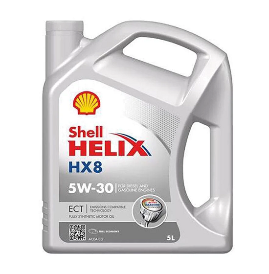 Моторна олива SHELL Helix HX8 ECT 5W-30 5 л Моторна олива SHELL Helix HX8 ECT 5W-30 5 л