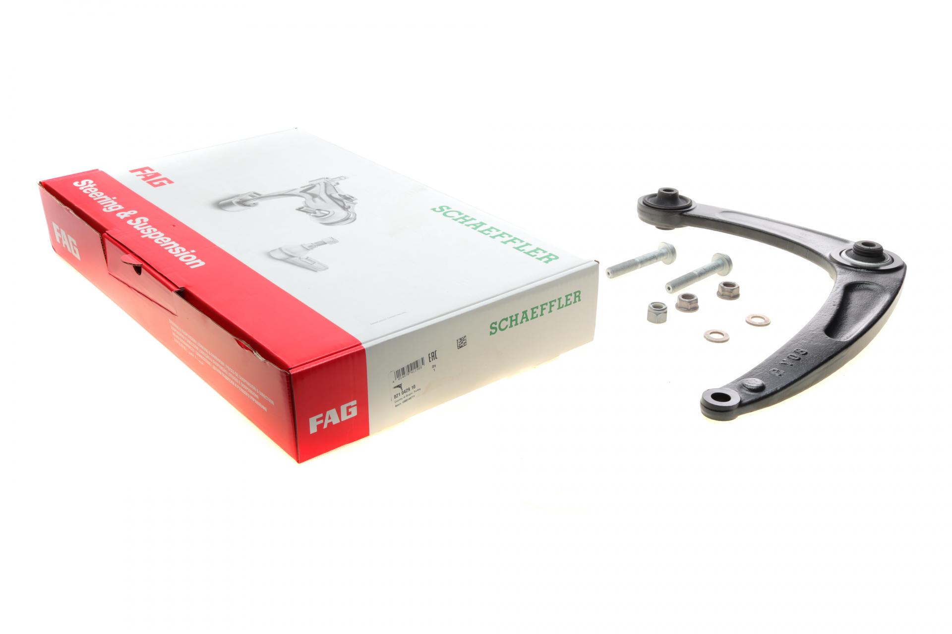 Рычаг подвески FAG передний R Citroen Berlingo/Peugeot Partner 08- (821 0429 10)