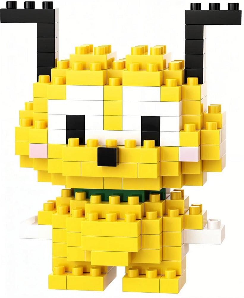 Конструктор 3D Mini Bricks SHLab BB-27 Dog 6 см Yellow (39067)