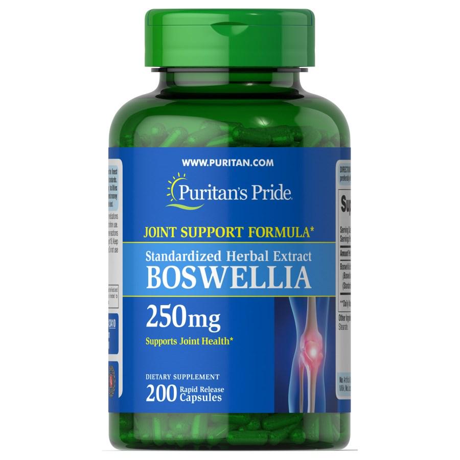 Натуральная добавка Puritan's Pride Boswellia Standardized Extract 250 мг 200 капс. (8878)