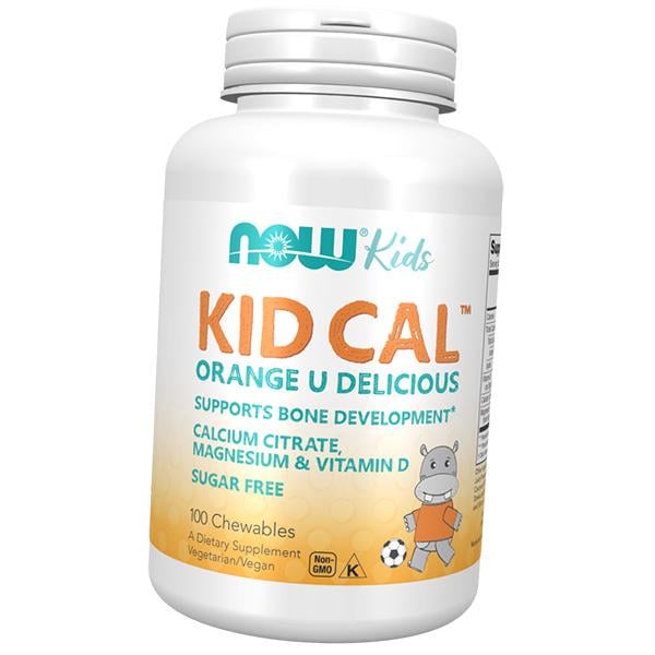 Мультивитамины для детей Kid Cal Chewables 100 таблеток (36128323)