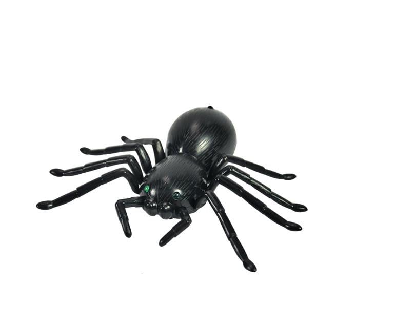 Игрушка на радиоуправлении SUNROZ RC Spider игрушечный паук Черный (SUN0894)