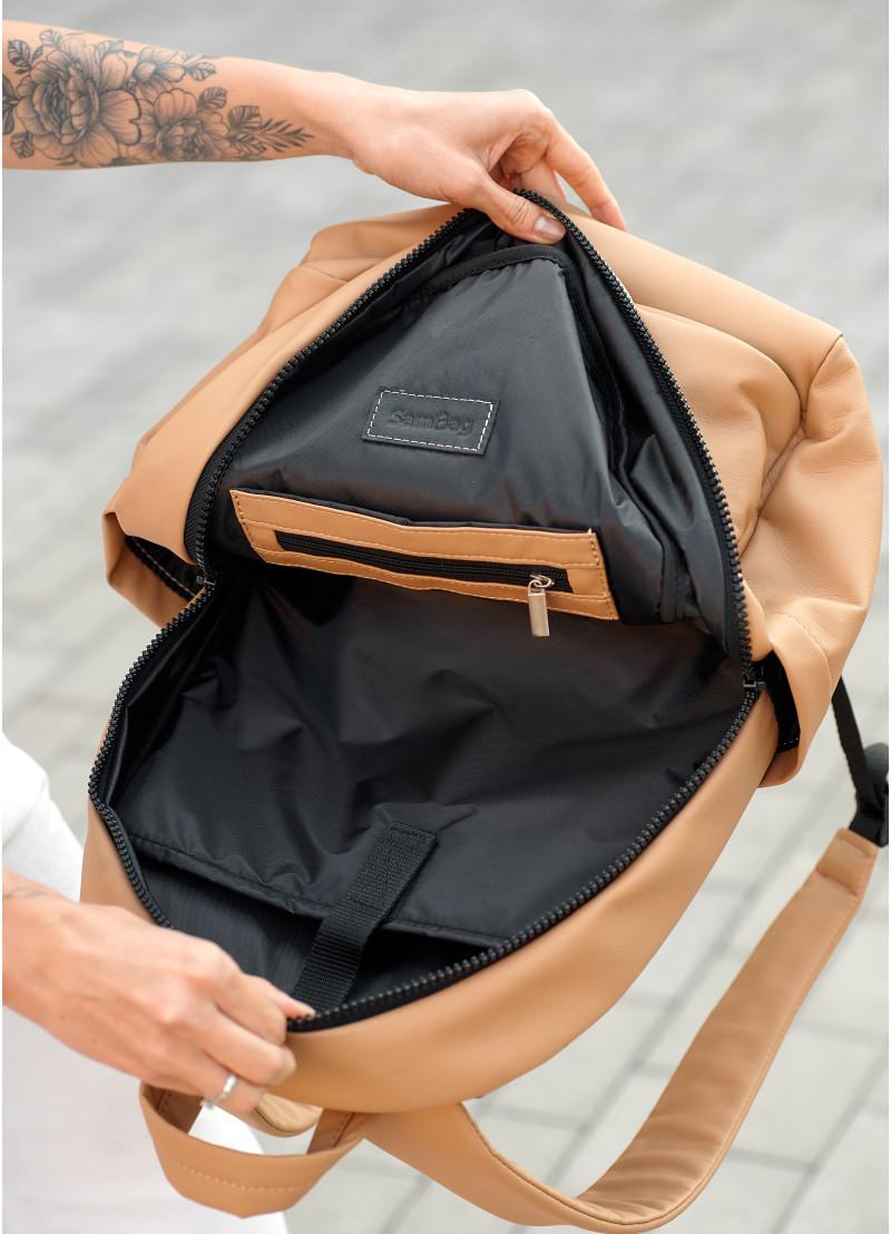 Рюкзак женский Sambag Zard LST Бежевый (25018026) - фото 2 Рюкзак женский Sambag Zard LST Бежевый (25018026) - фото 2