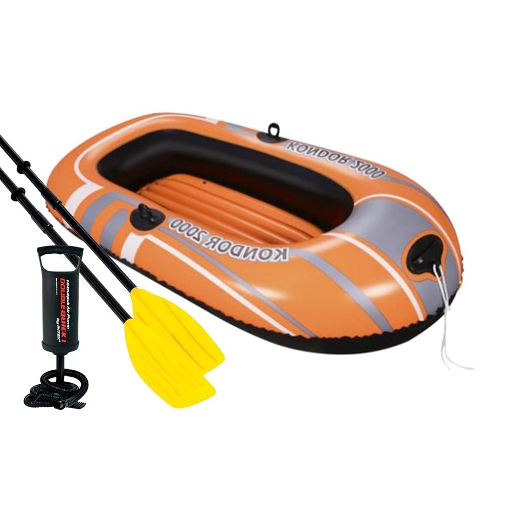 Надувная лодка Bestway 61100 - 2 NE Kondor 2000 2-х камерная 184х91 см (173307)