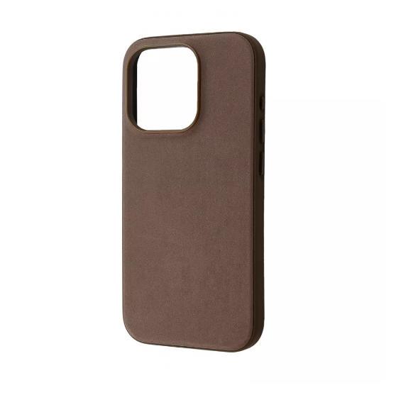 Чехол-накладка для телефона WAVE Premium Woven Case with Magnetic Ring - iPhone 15 Pro  taupe (542420400)
