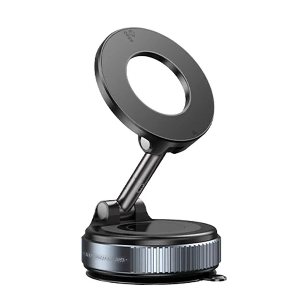 Держатель магнитный для телефона в машину Smart-Grip 2026 MagSafe с вакуумной фиксацией 360° до 2 кг