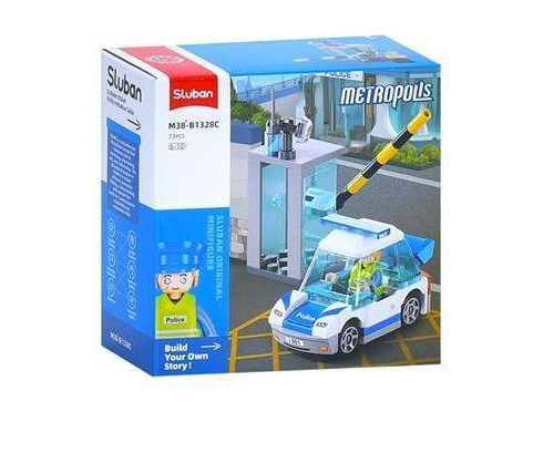 Конструктор Sluban M38-B1328C міська серія Поліцейська машина 73 дет.