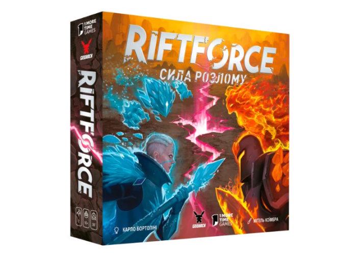 Настільна гра Geekach Games Riftforce. Битва стихій украинская версия (2747)