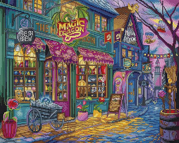 Набір для вишивання хрестиком L9914 The Magic Dragon Shop