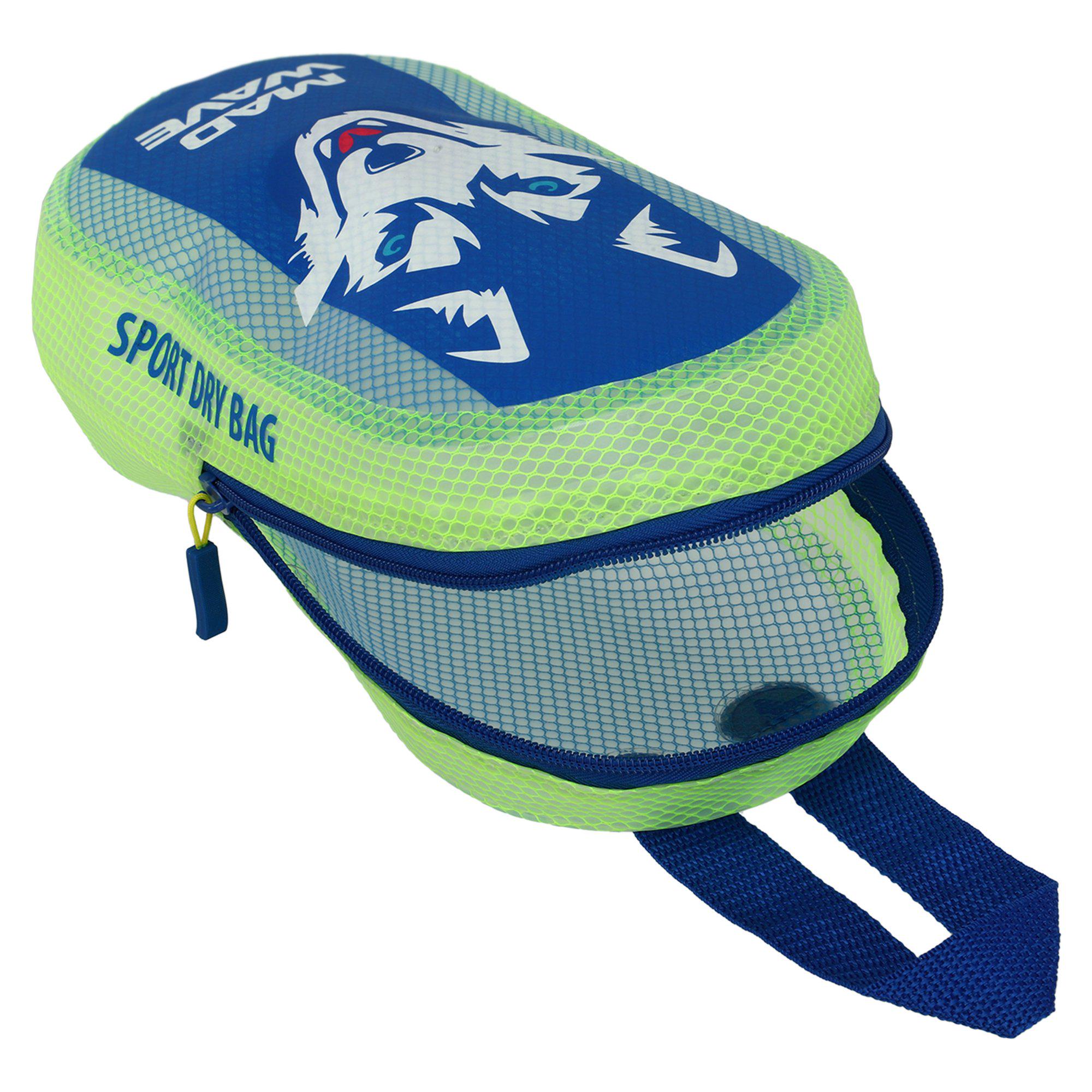 Сумка Mad Wave M112908000W Wet bag Husky водонепроникна для мокрих речей Салатовий/Синій (M112908000W) - фото 2 Сумка Mad Wave M112908000W Wet bag Husky водонепроникна для мокрих речей Салатовий/Синій (M112908000W) - фото 2