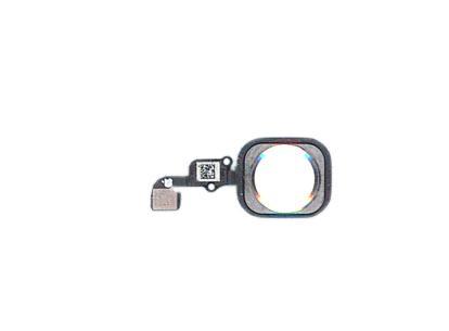 Кнопка Home в сборе с механизмом и шлейфом iPhone 6S/6S Plus Серебристый