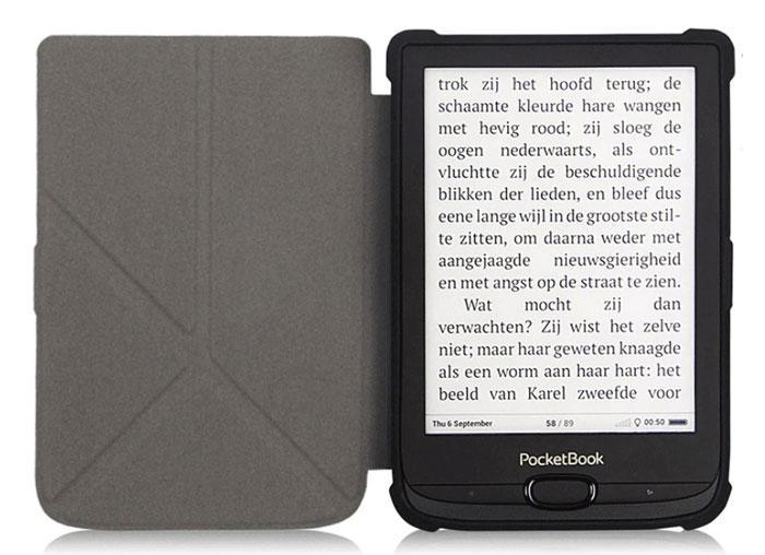 Обложка-чехол Primo Transformer для электронной книги Pocketbook 616/627/632 Dark Blue (1003148377) - фото 6 Обложка-чехол Primo Transformer для электронной книги Pocketbook 616/627/632 Dark Blue (1003148377) - фото 6