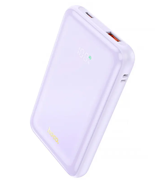 Повербанк Hoco Q21 Great 22,5W PD20W 10000 mAh з функцієї швидкої зарядки Пурпурний (21-3-31600.1)