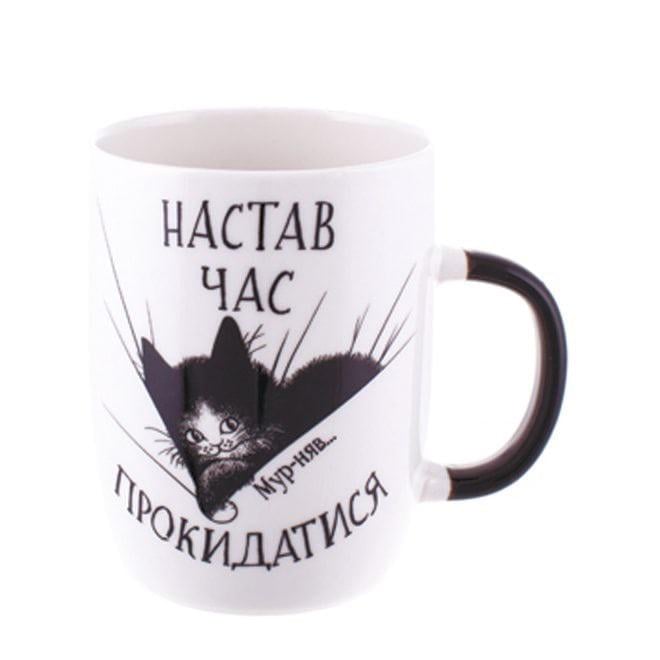 Чашка фарфоровая Flora Веселые коты 0,45 л (DR015135) Чашка фарфоровая Flora Веселые коты 0,45 л (DR015135)