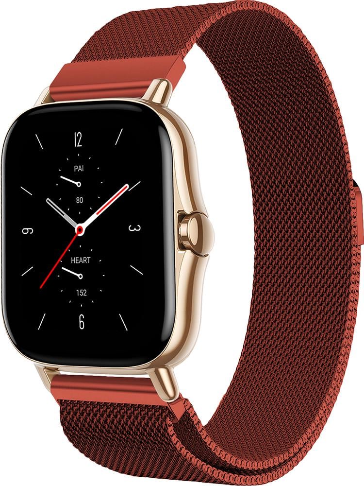 Ремешок Миланская петля для Amazfit GTS 2 Red (22300-2D) Ремешок Миланская петля для Amazfit GTS 2 Red (22300-2D)