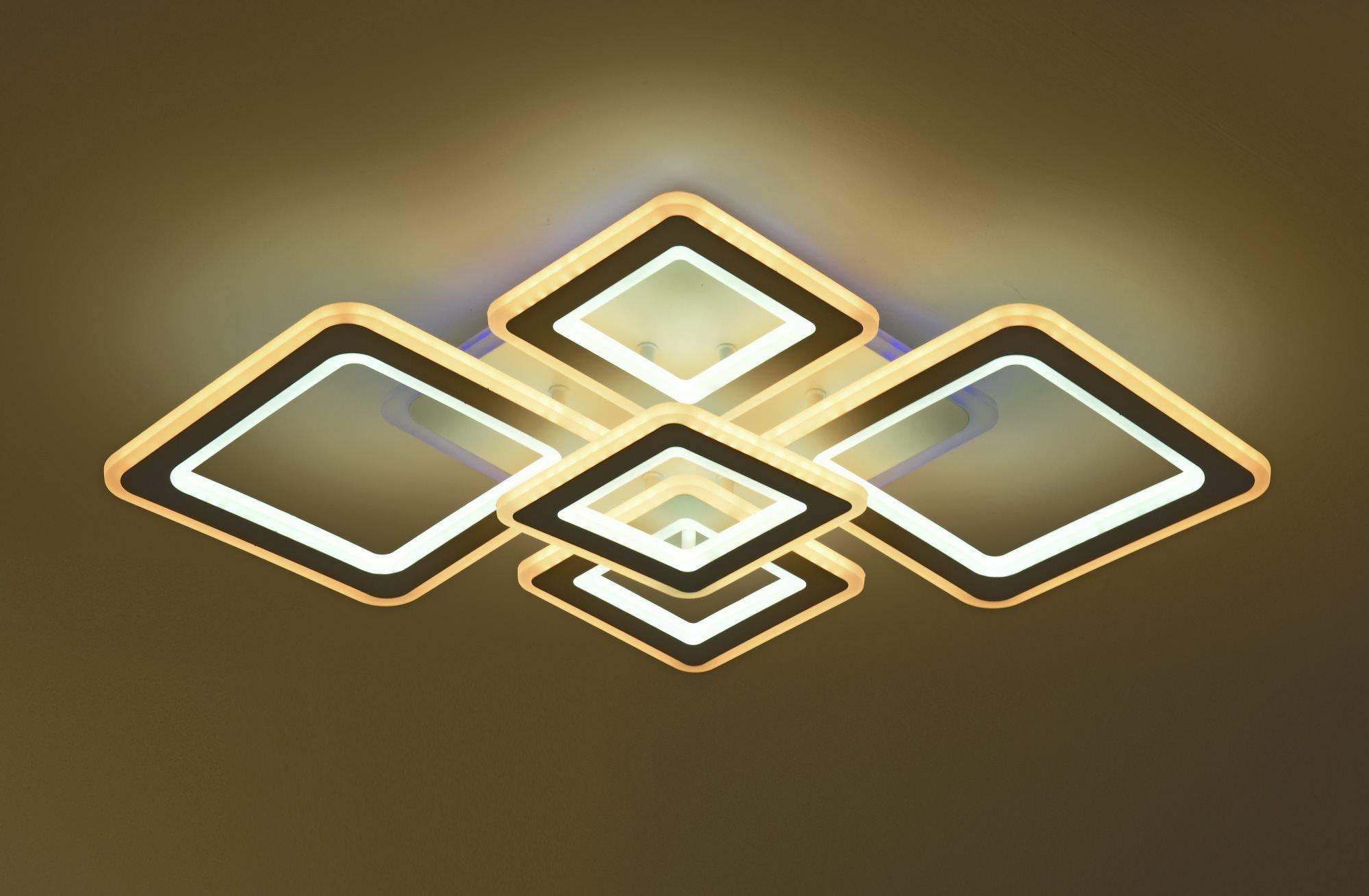Люстра потолочная VALESO 55673/3+2 LED Белый Люстра потолочная VALESO 55673/3+2 LED Белый
