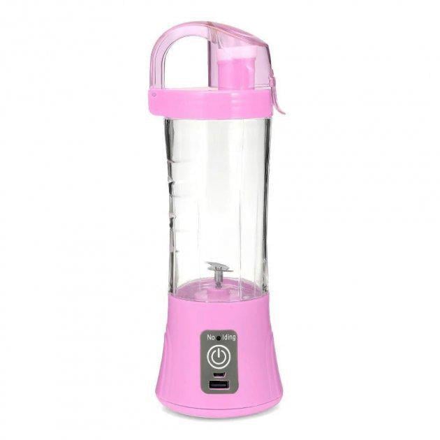 Блендер портативный Qllipin Blender Розовый (634bdc71)