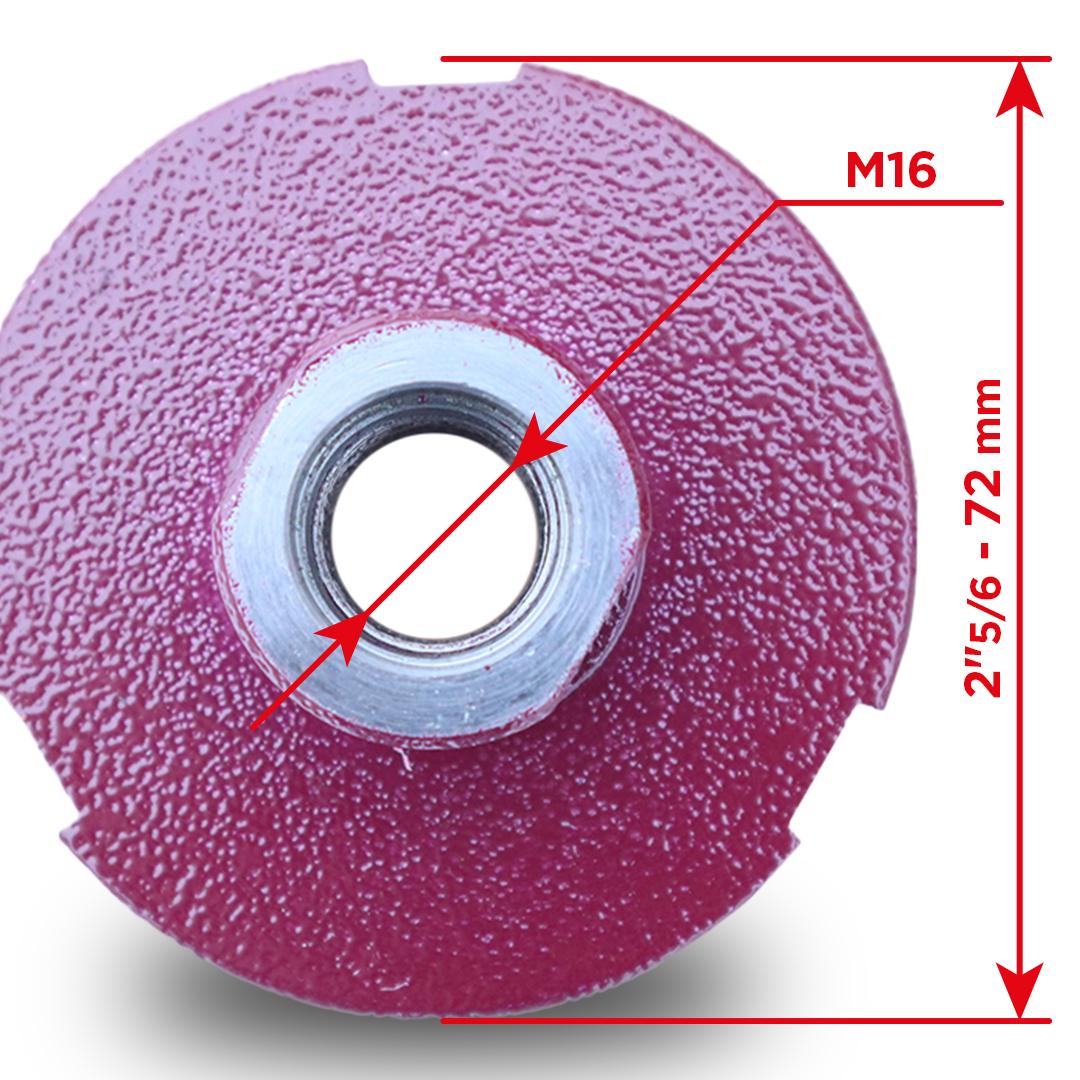 Коронка алмазная для подрозетников с хвостовиком SDS plus (72 М16) - фото 3