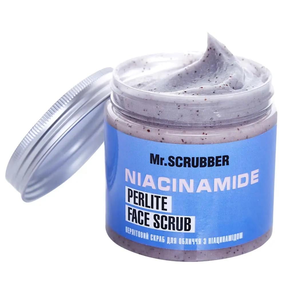 Скраб перлітовий Mr.Scrubber Niacinamide Perlite Face Scrub для обличчя з ніацинамідом 200 г
