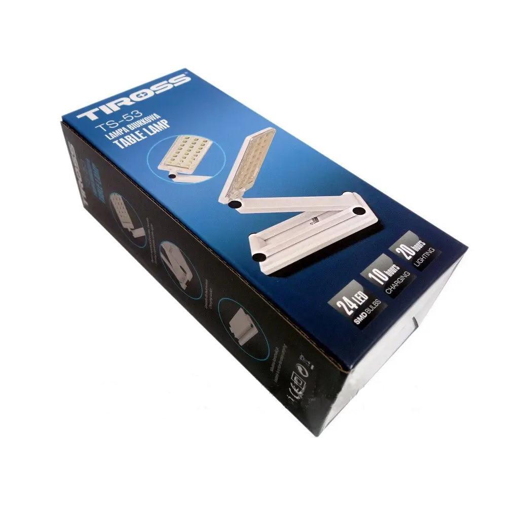 Лампа светодиодная настольная Tiross TS-53 Черный/Белый (DR014751) - фото 3 Лампа светодиодная настольная Tiross TS-53 Черный/Белый (DR014751) - фото 3