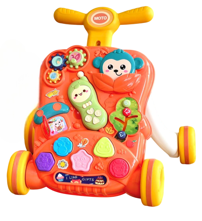 Ходунки-каталка детские TK Group YL622 музыкальный толокарь Оранжевый (1964981024)