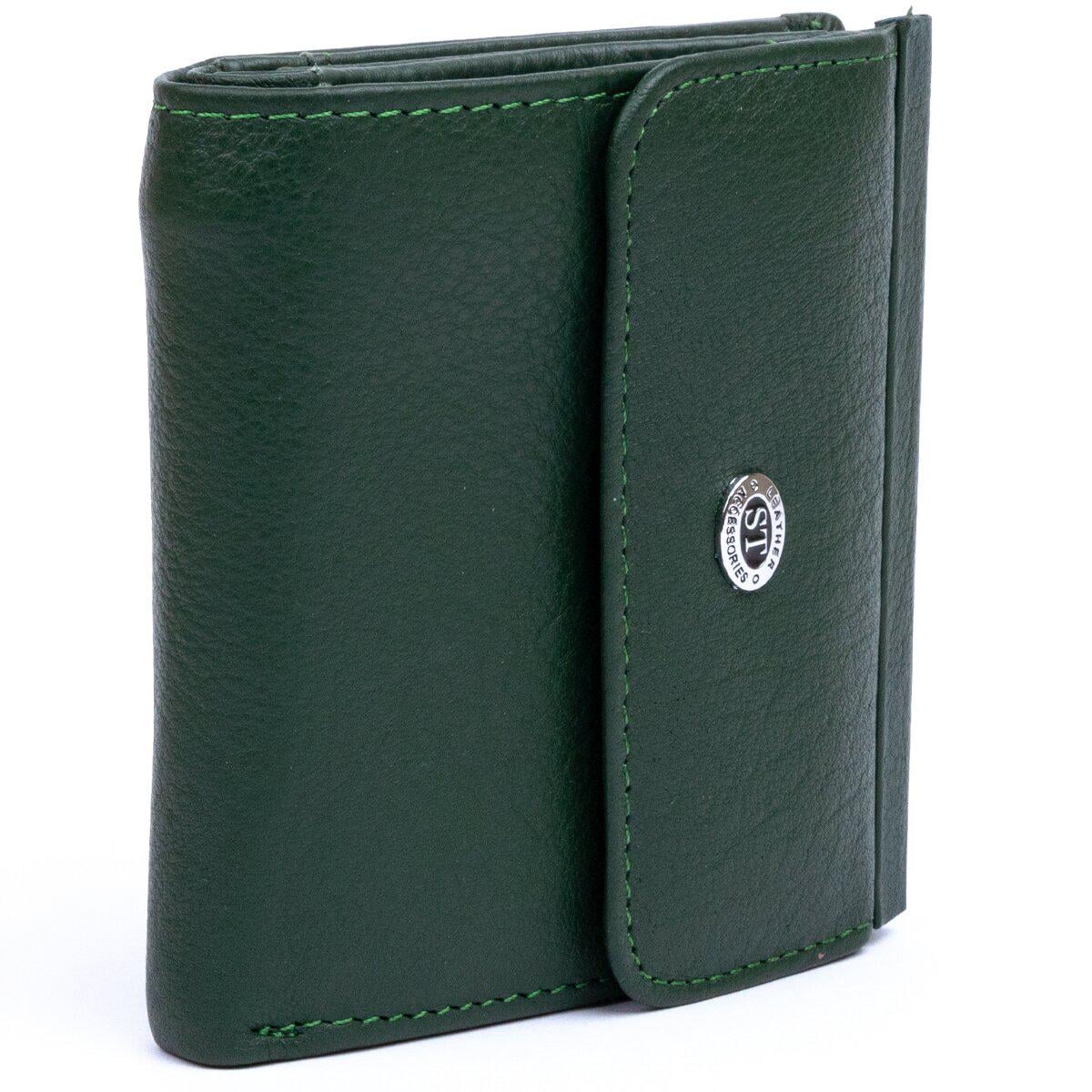 Кошелек женский ST Leather 18922 кожа Зеленый