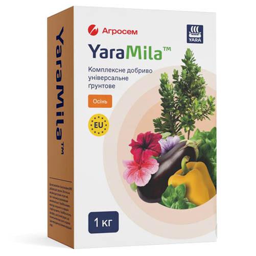 Удобрение YaraMila комплексное универсальное гунтовое Осень 1 кг (00059)