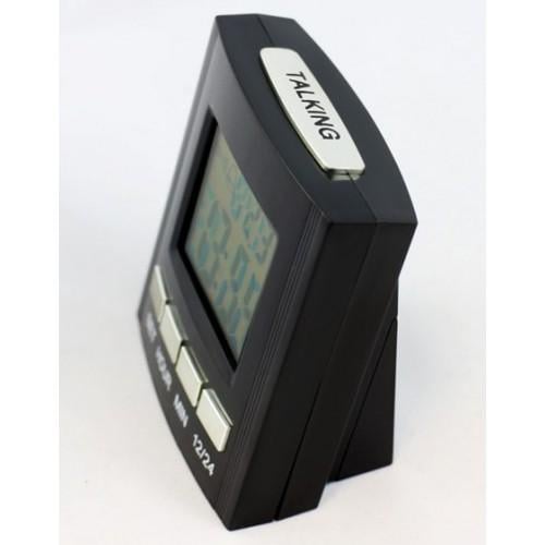 Настольные часы Vkstar Vst-7027c с термометром (49051) - фото 2