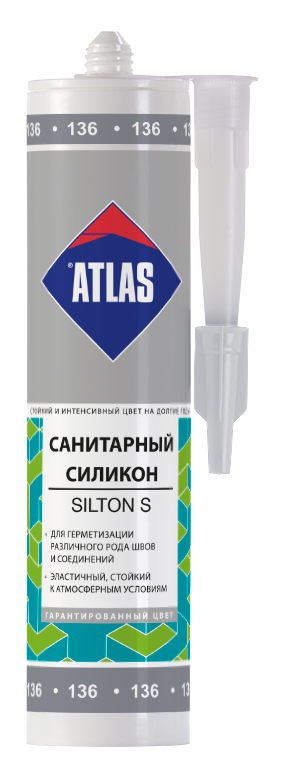 Силікон санітарний ATLAS SILTON S 022 Горіховий