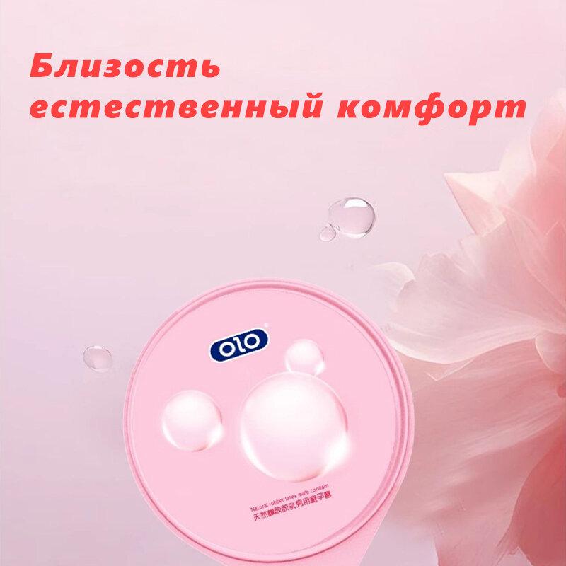 Презервативи OLO 001 ультра тонкі з гіалуроновою кислотою холод/тепло 10 шт. (MS206660) - фото 4