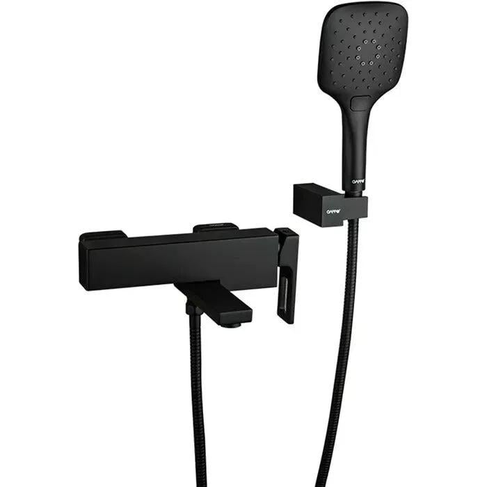 Смеситель для ванны Gappo G3217-6 однорычажный Черный (115389)