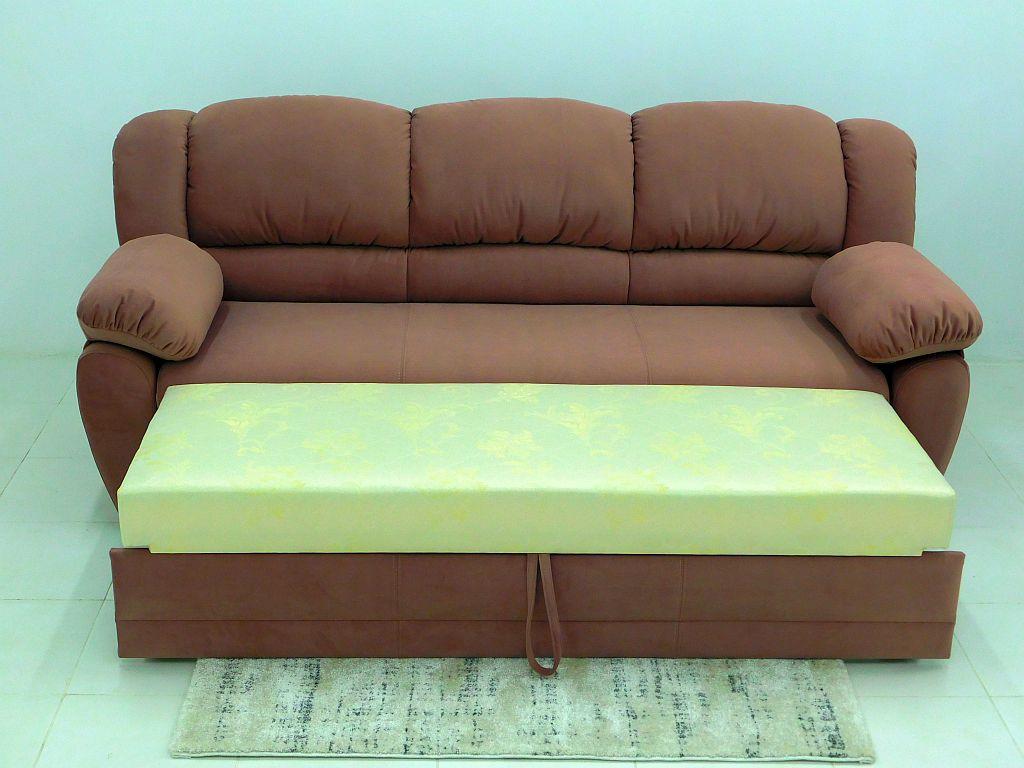 Диван розкладний у вітальню/спальню Вуді Бруклін дерево/ламінована ДСП/тканина Цегляний - фото 4 Диван розкладний у вітальню/спальню Вуді Бруклін дерево/ламінована ДСП/тканина Цегляний - фото 4