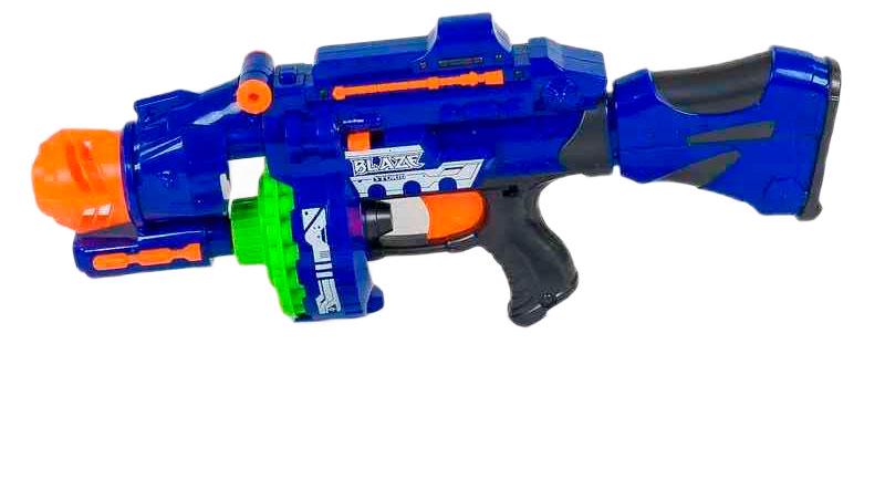Детское оружие Бластер автомат-пулемет 7051 с мягкими пулями 40 шт. (7051_allbNM)