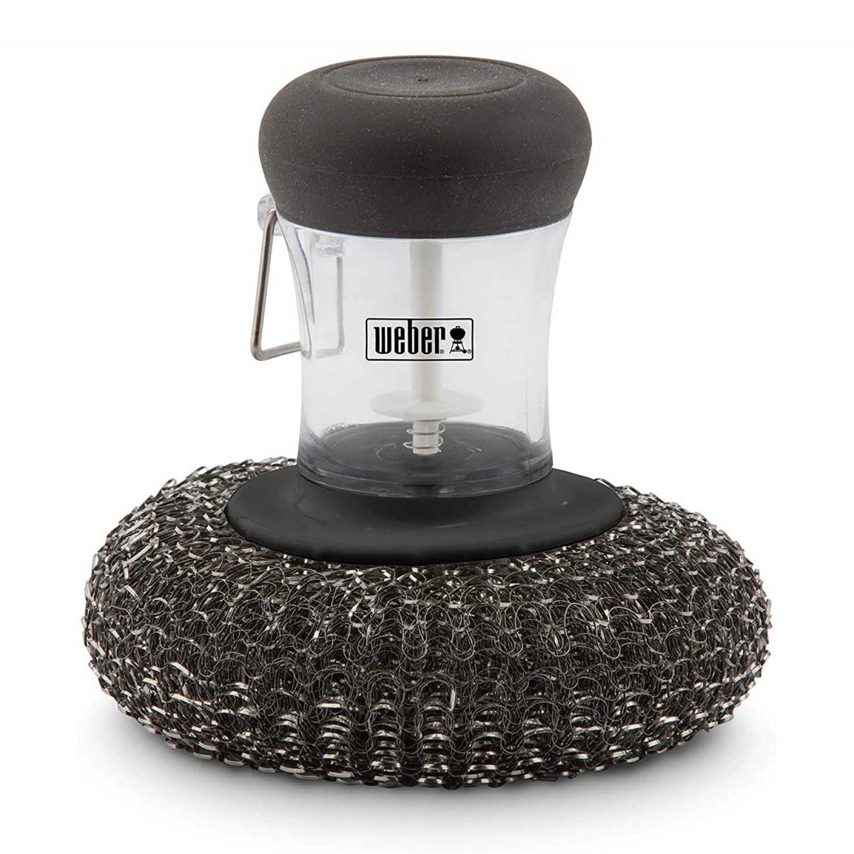 Мочалка-скребок для планчі Weber металева (6209)