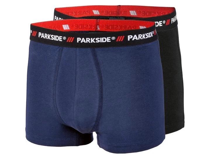Набор мужских трусов-боксеров PARKSIDE 2 шт. XL Черный/Синий (154654) Набор мужских трусов-боксеров PARKSIDE 2 шт. XL Черный/Синий (154654)