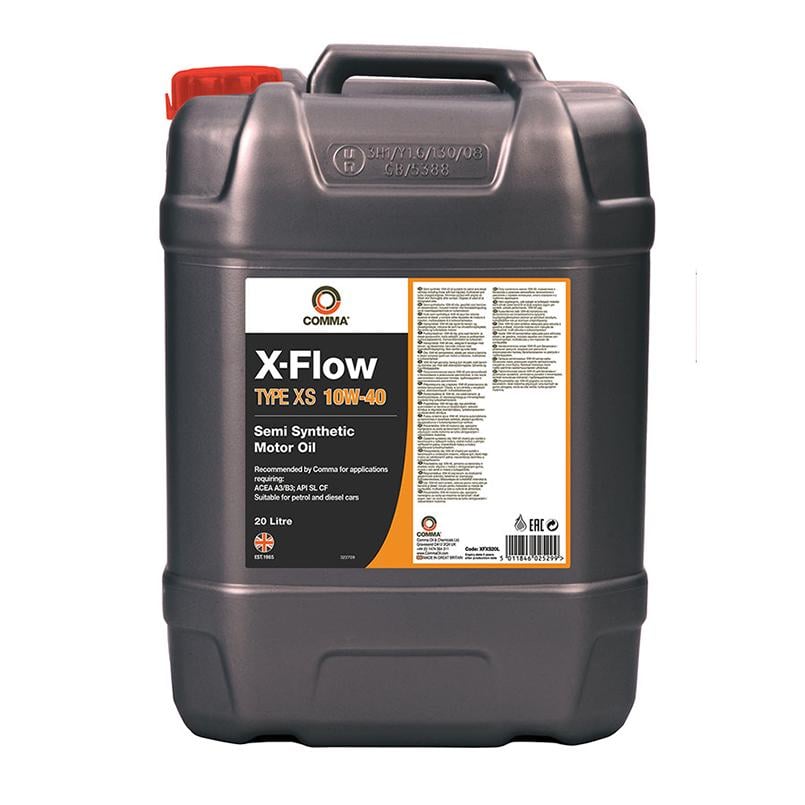 Моторне масло COMMA X-FLOW TYPE XS 10W-40 20 л (XFXS20L)