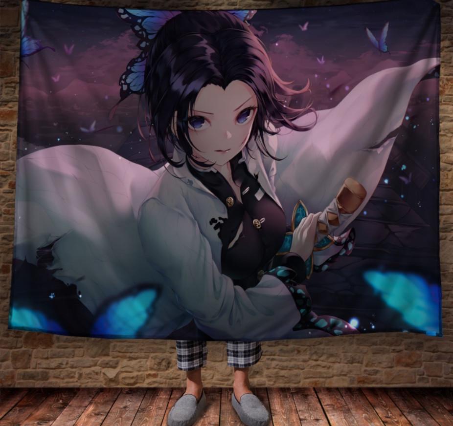 Плед с 3D принтом Demon Slayer Kimetsu no Yaiba 150х200 см (epi_1633) Плед с 3D принтом Demon Slayer Kimetsu no Yaiba 150х200 см (epi_1633)