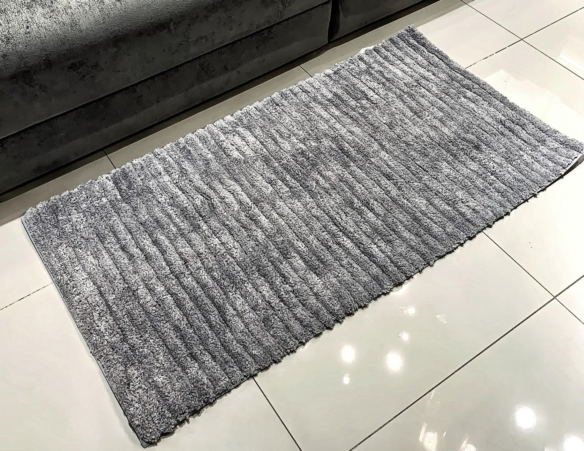 Коврик антибактериальный Lines 60х120 см Серый (007470)