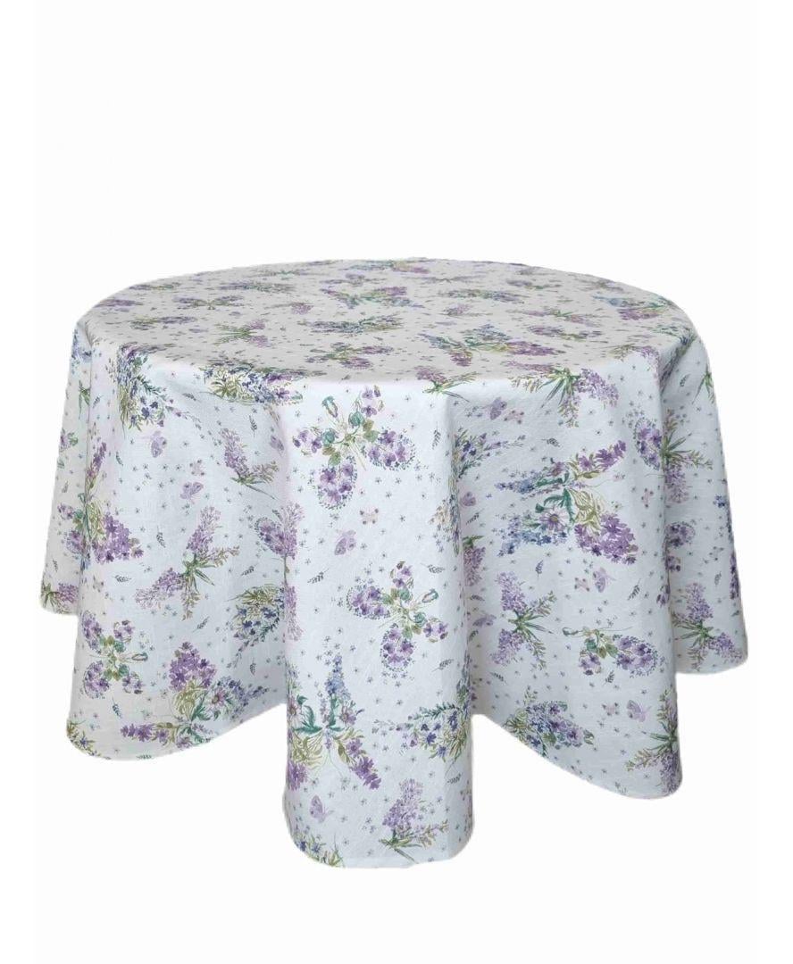 Скатерть Прованс Butterflies D136 см (26201)