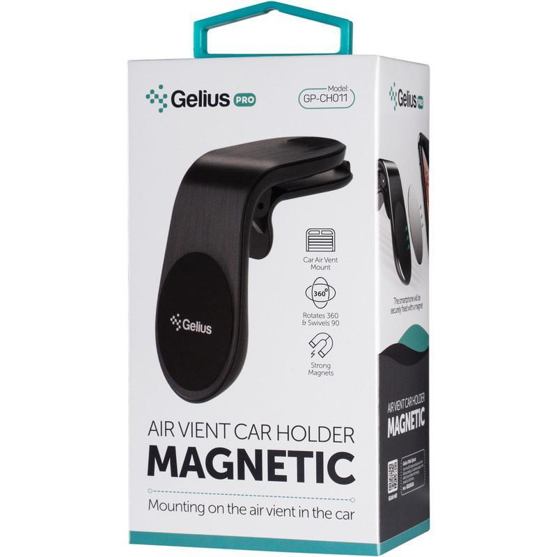 Держатель для телефона Gelius Pro GP-CH011 Black - фото 8 Держатель для телефона Gelius Pro GP-CH011 Black - фото 8